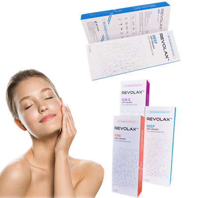 1,1 мл Кожные наполнители Revolax Fine Lips для лица с гиалуроновой кислотой против морщин