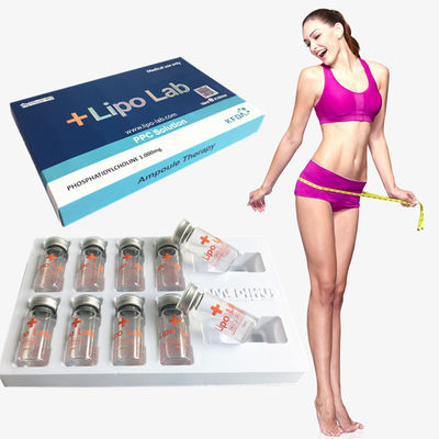 Впрыски 10ML жировых отложений решения липолиза Lipolab безопасные растворяя