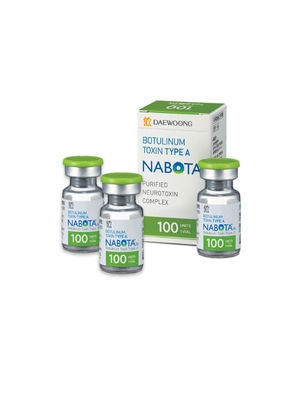 Введите 100u Toxina Botulinica Nabota Korea  для удаления морщин