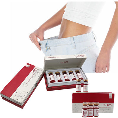Впрыски Kybella 10Ml/Vial красного решения липолиза жирные растворяя