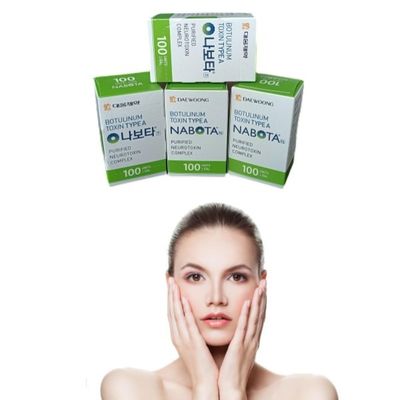 100 единиц мышечного спазма NABOTA Injection Korea Nose Anti Aging Injection