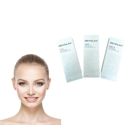 Fine Deep Syringe Revolax Dermal Filler Наполнитель с гиалуроновой кислотой 24 мг / мл