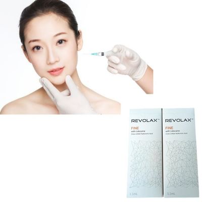 Fine Deep Syringe Revolax Dermal Filler Наполнитель с гиалуроновой кислотой 24 мг / мл