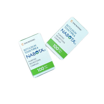 Корея 100iu NABOTA Инъекция удаления морщин Ботокс для лица для удаления морщин