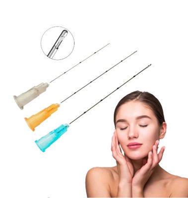 Устранимый микро- Cannula Monoject тупой для дермальных заполнителей 21g 50mm 70mm