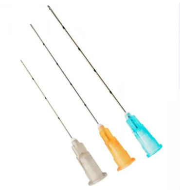Устранимый микро- Cannula Monoject тупой для дермальных заполнителей 21g 50mm 70mm