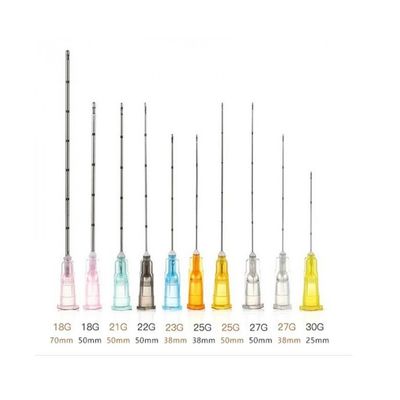 Cannulas 21g заполнителя Cannula тупого конца 50mm 70mm вводимые дермальные