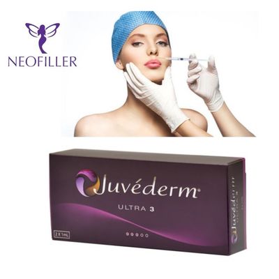 Гель 1ml*2Syringes Ha стороны губы заполнителя 1ml 2ml Juvederms Voluma глубокий дермальный