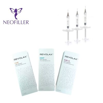 Перекрестный соединенный заполнитель Revolax Hyaluronic кисловочный для удаления морщинки