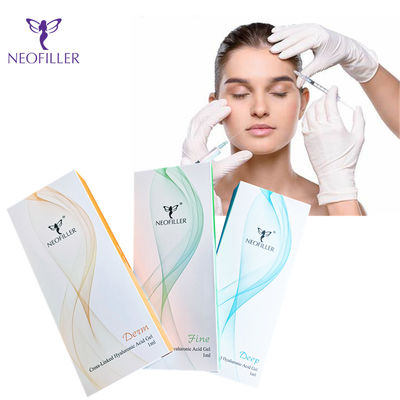 Лицевой Hyaluronic кисловочный шприц дермальной комнатной температуры заполнителя стерильный