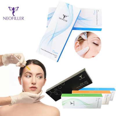 Лицевой Hyaluronic кисловочный шприц дермальной комнатной температуры заполнителя стерильный