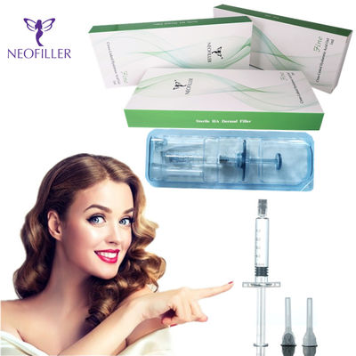 Заполнитель 1ml 24mg/ml повышения губы Neofiller Hyaluronic кисловочный дермальный