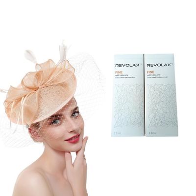 Уменьшает морщины Безопасность лица Revolax Dermal Filler Длительность 6 - 12 месяцев