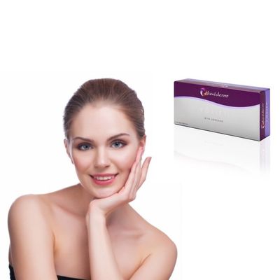 Применение на лице 1,0 мл Juvederm Dermal Filler с гиалуроновой кислотой