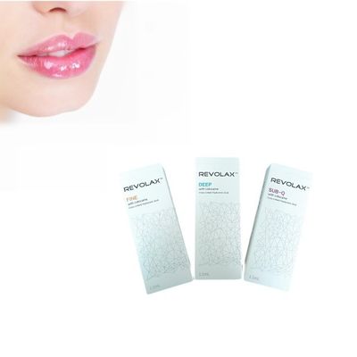 Штраф глубокое Subq заполнителя Revolax 1.1ml Hyaluronic кисловочный дермальный для приглаживать и заполнять