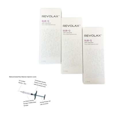 Омолаживание лица с помощью Dermal Filler Revolax 6-12 месяцев Длительность действия гиалуроновой кислоты