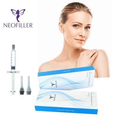 Хранение при комнатной температуре Гиалуроновая кислота Dermal Filler 2ml для сырой и сияющей кожи
