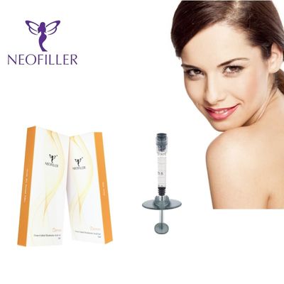 2 мл прозрачного гиалуроновой кислоты Dermal Filler Инъекционный гель для улучшения места инъекции