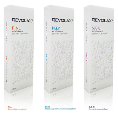 Revolax Dermal Filler 1,1 мл гиалуроновой кислоты для губ