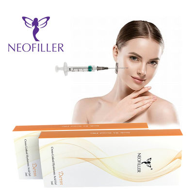 24 мг- мл Гиалуроновая кислота Dermal Filler Инъекционный гель Лицевая инъекция Высококонцентрационное усиление