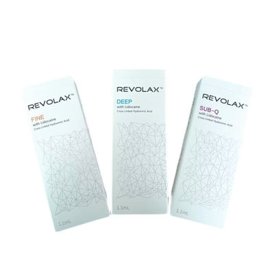 Revolax Dermal Filler Гиалуроновая кислота на 6-12 месяцев Эффект секрет естественного и молодого вида