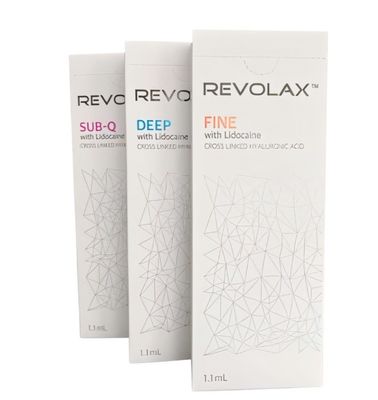 Revolax 1.1ml Скрещенный гиалуроновый кислотный дермальный наполнитель