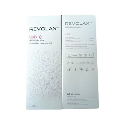 Шприц Revolax Dermal Filler Формула гиалуроновой кислоты открывает секрет молодости кожи