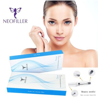 Филлер гиалуроновой кислоты 1 мл для естественного долгосрочного результата