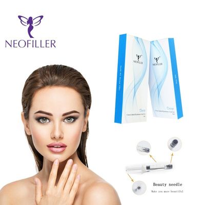 Перекресное соединение гиалуроновой кислоты Dermal Filler 1ml-20ml Инъекционный гель для уменьшения морщин лица