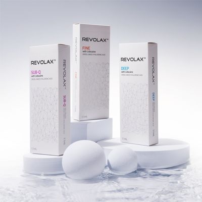 Долгосрочные результаты с помощью Dermal Filler Revolax 6-12 месяцев Длительность действия