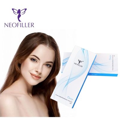 Неофиллер глубокий 24 мг- мл гиалуроновой кислоты Dermal Filler Injectable Gel 9-12 месяцев Долговечность Гиподермическая инъекция
