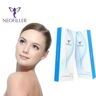 Неофиллер глубокий 24 мг- мл гиалуроновой кислоты Dermal Filler Injectable Gel 9-12 месяцев Долговечность Гиподермическая инъекция