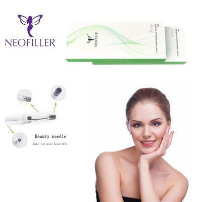 24 мг-мл Гиалуроновая кислота Dermal Filler Injectable Gel 9-12 месяцев Долговечность Улучшение лица