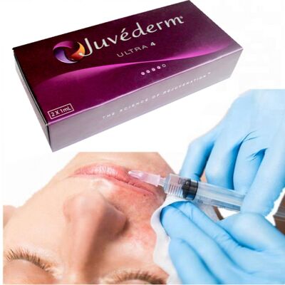 Лицевое тело Juvederm Dermal Filler Скрещенная гиалуроновая кислота Раствор для увеличения объема с естественной внешностью