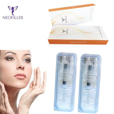 Neofiller Youthful Glow Hyaluronic Acid Dermal Filler с концентрацией 24 мг/ мл в течение 9-12 месяцев Долговечность с помощью гиподермической инъекции