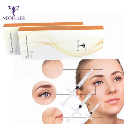 Neofiller Youthful Glow Hyaluronic Acid Dermal Filler с концентрацией 24 мг/ мл в течение 9-12 месяцев Долговечность с помощью гиподермической инъекции