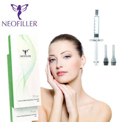 24 мг- мл Гиалуроновая кислота Dermal Filler Инъекционный гель Уменьшение морщин на лице 9-12 месяцев Долговечность Хранение при комнатной температуре