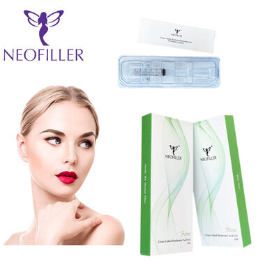 24 мг- мл Гиалуроновая кислота Dermal Filler Инъекционный гель Уменьшение морщин на лице 9-12 месяцев Долговечность Хранение при комнатной температуре