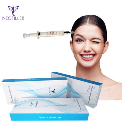 Transparent Hyaluronic Acid Dermal Filler Featuring 24mgml Concentration Designed for Facial Injection Site Applications