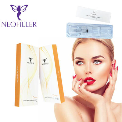 Неофиллер 24 мг- мл Гиалуроновая кислота Dermal Filler Cross-linked Injectable Gel 9-12 месяцев Увеличение продолжительности жизни