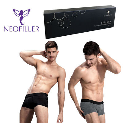 Прозрачный дермальный филлер с гиалуроновой кислотой и технологией поперечного сшивания для хранения при комнатной температуре и омоложения лица