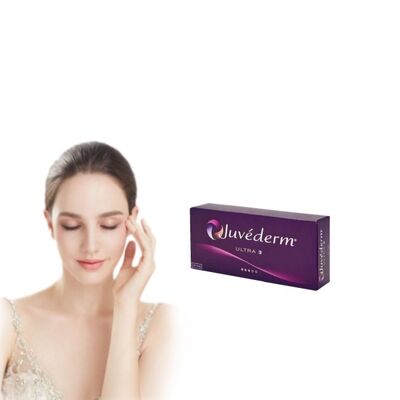 Усовершенствованный дермальный филлер Juvederm, инъекционный гель с гиалуроновой кислотой, формула для улучшения эстетики лица
