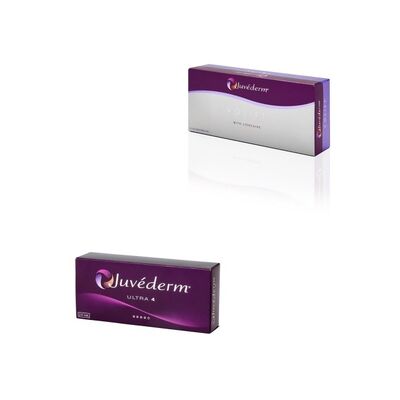 Усовершенствованный дермальный филлер Juvederm, инъекционный гель с гиалуроновой кислотой, формула для улучшения эстетики лица