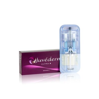 Гладкий Juvederm Dermal Filler Скрещенная гиалуроновая кислота Долговечное решение для увеличения губ