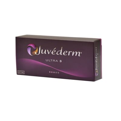 Долговечное Juvederm Dermal Filler Гиалуроновая кислота Инъекционный гель для уменьшения морщин на лице