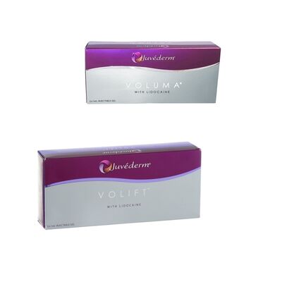 Пластическая хирургия Гель для инъекций Juvederm Объем шприца 1 мл Идеальный дермальный филлер для контурирования лица и уменьшения морщин