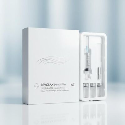 Противостарение Revolax Dermal Filler Deep Sub- q Прекрасный инъекционный продукт OEM для естественного сглаживания кожи и увеличения объема