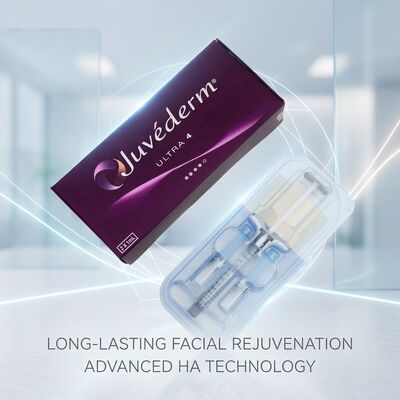 Гелевая формула Juvederm Dermal Filler 2 x 1 ml объем гиподермическая глубина инъекции подходит для медицинских косметических применений