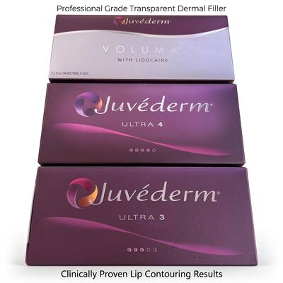 Пластическая хирургия Juvederm Dermal Filler Concentration 20mgMl Долговечность 9-12 месяцев Подходит для улучшения контуров лица и омоложения кожи