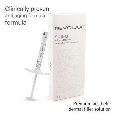 24 мгл Revolax Dermal Filler Инъекция Глубина Средняя до глубокой концентрация дермы 20 мгл Раствор для увеличения объема лица
